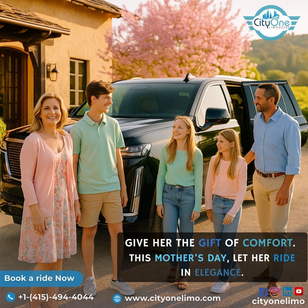 Elevate Mother’s Day: Pamper Her with a Corporate SUV — Starting at Just $340/4 lovely Hours